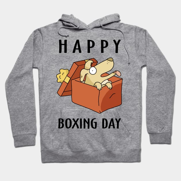 Happy Boxing Day Hoodie by KewaleeTee